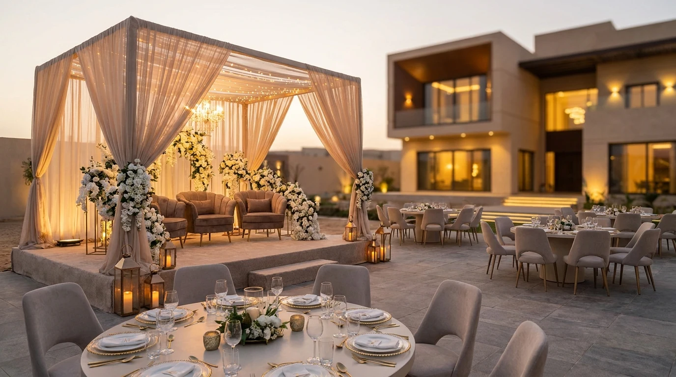تصميم كوش افراح في الكويت 2