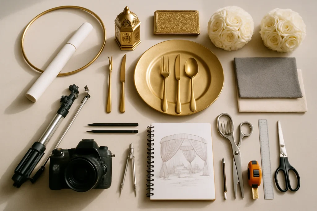 تاجير كراسي وطاولات بالكويت — ضيافة النوبي